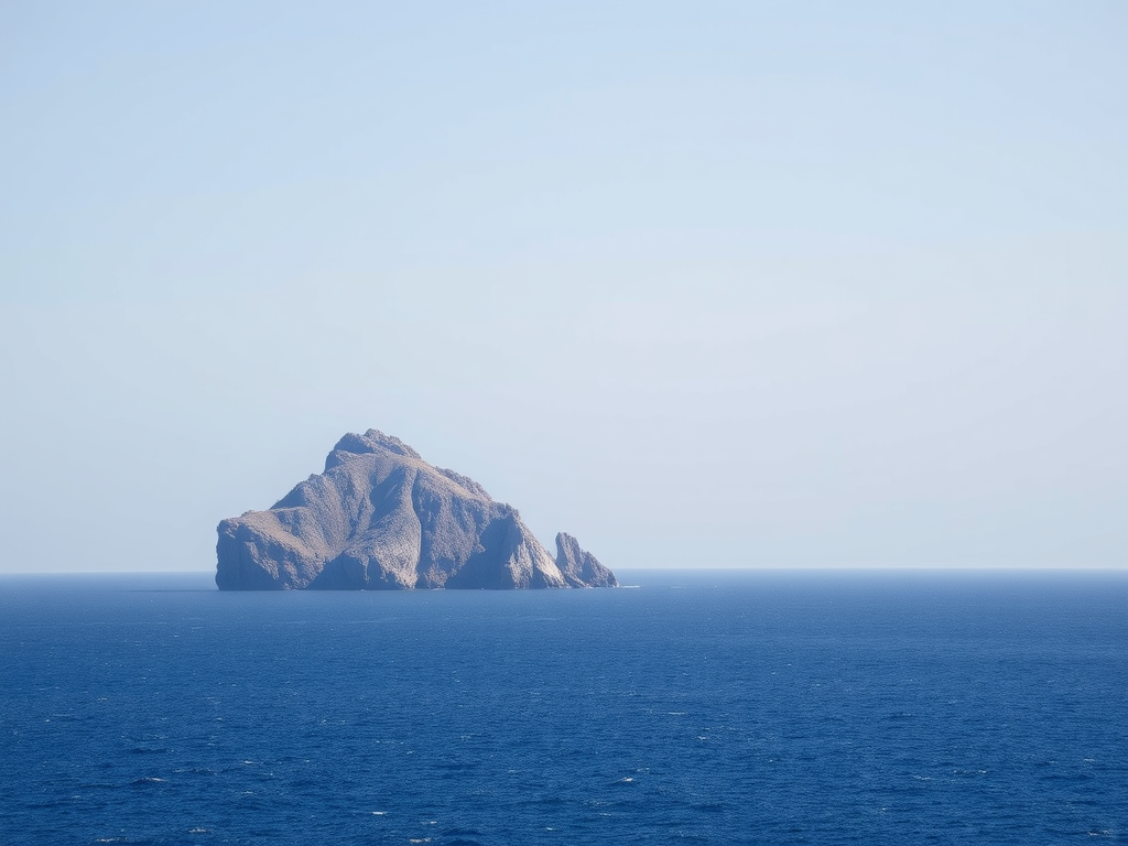 Island symbolizing how men sometimes isolate